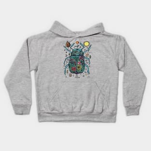 Mystic beetle Kids Hoodie